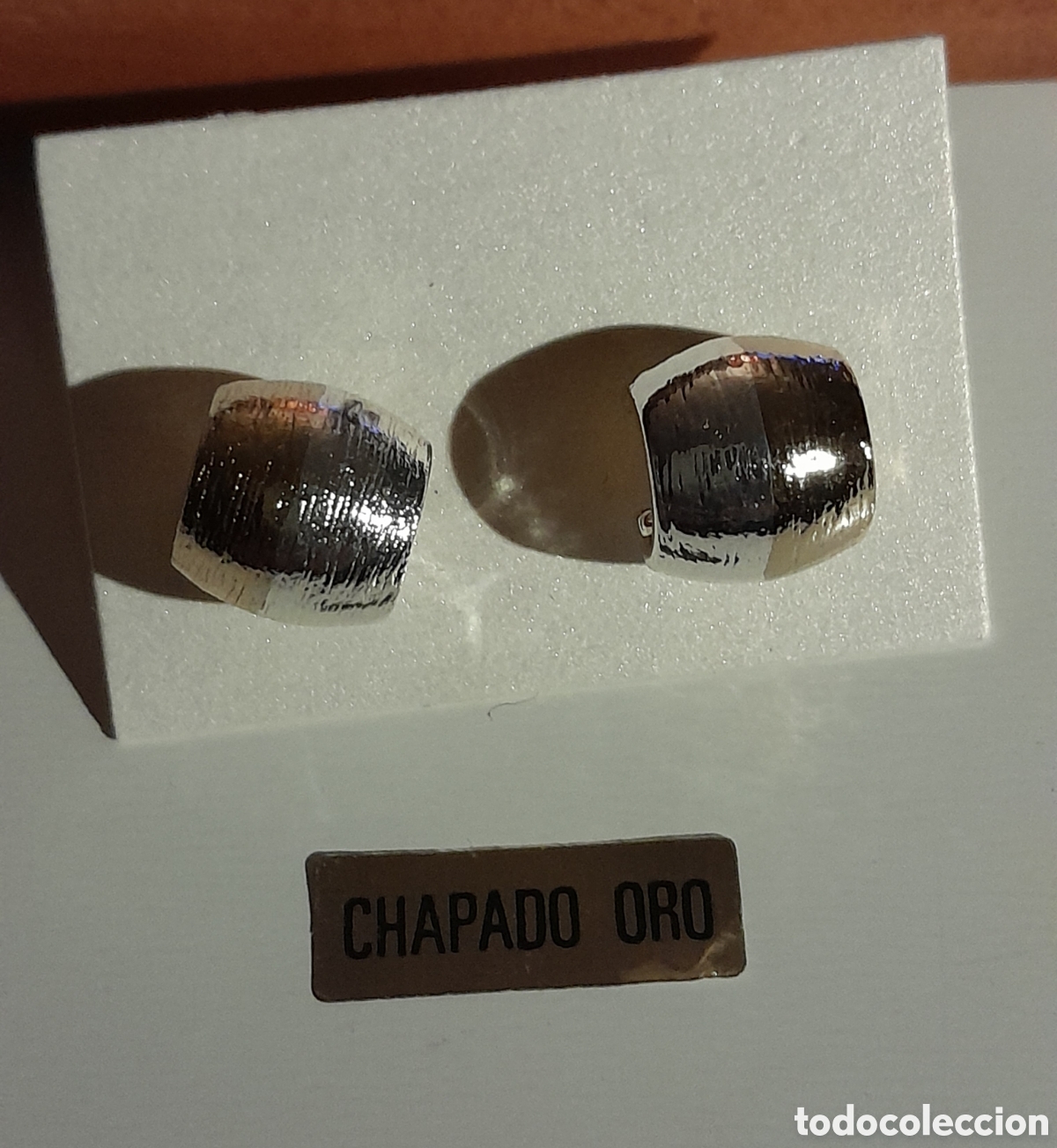 Joyeria: PENDIENTES BICOLOR DE ESTILO CARTIER.PRESION - Foto 3