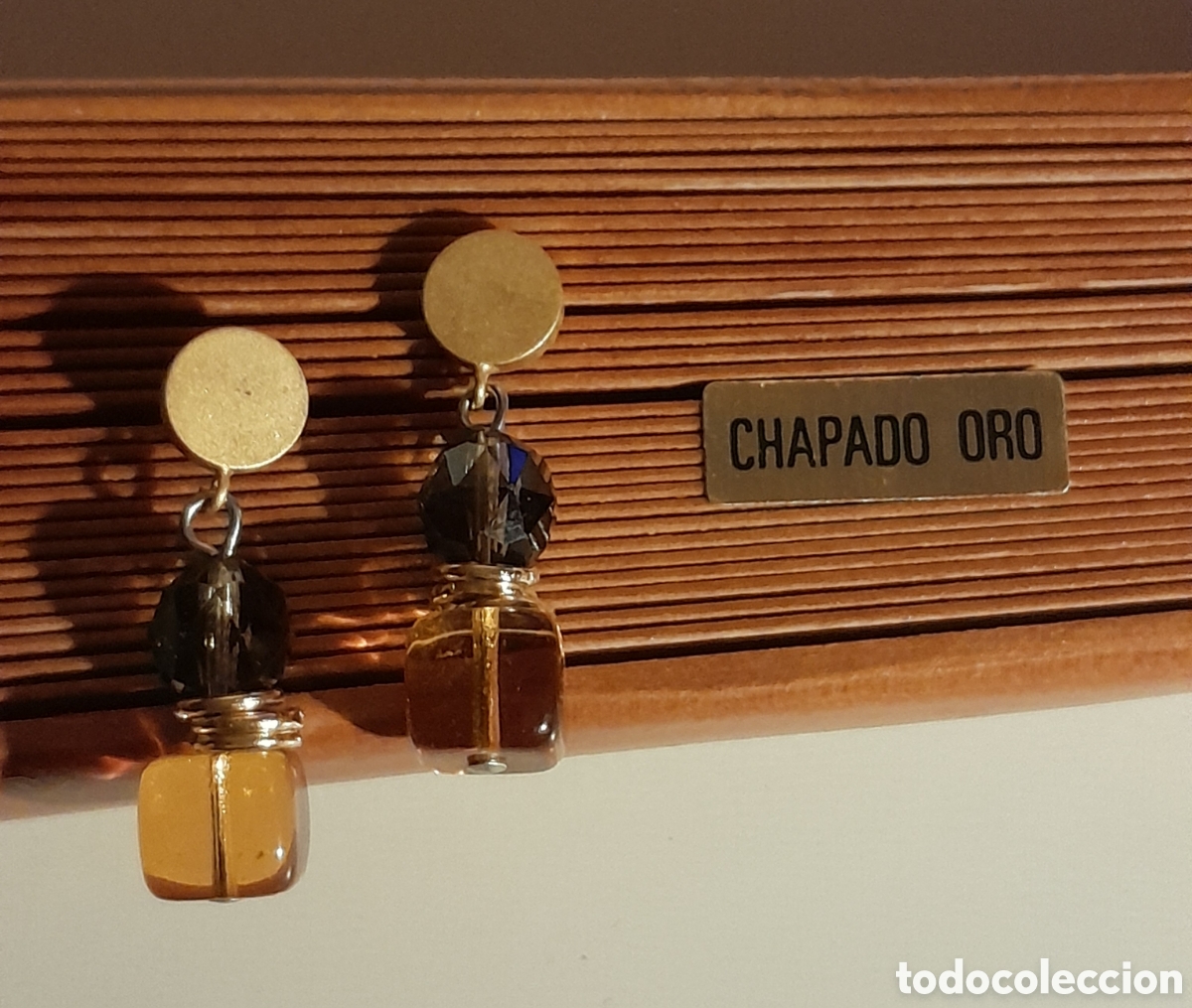 Joyeria: PENDIENTES DE CUBO DE CRISTAL DE SWAROVSKI - Foto 4