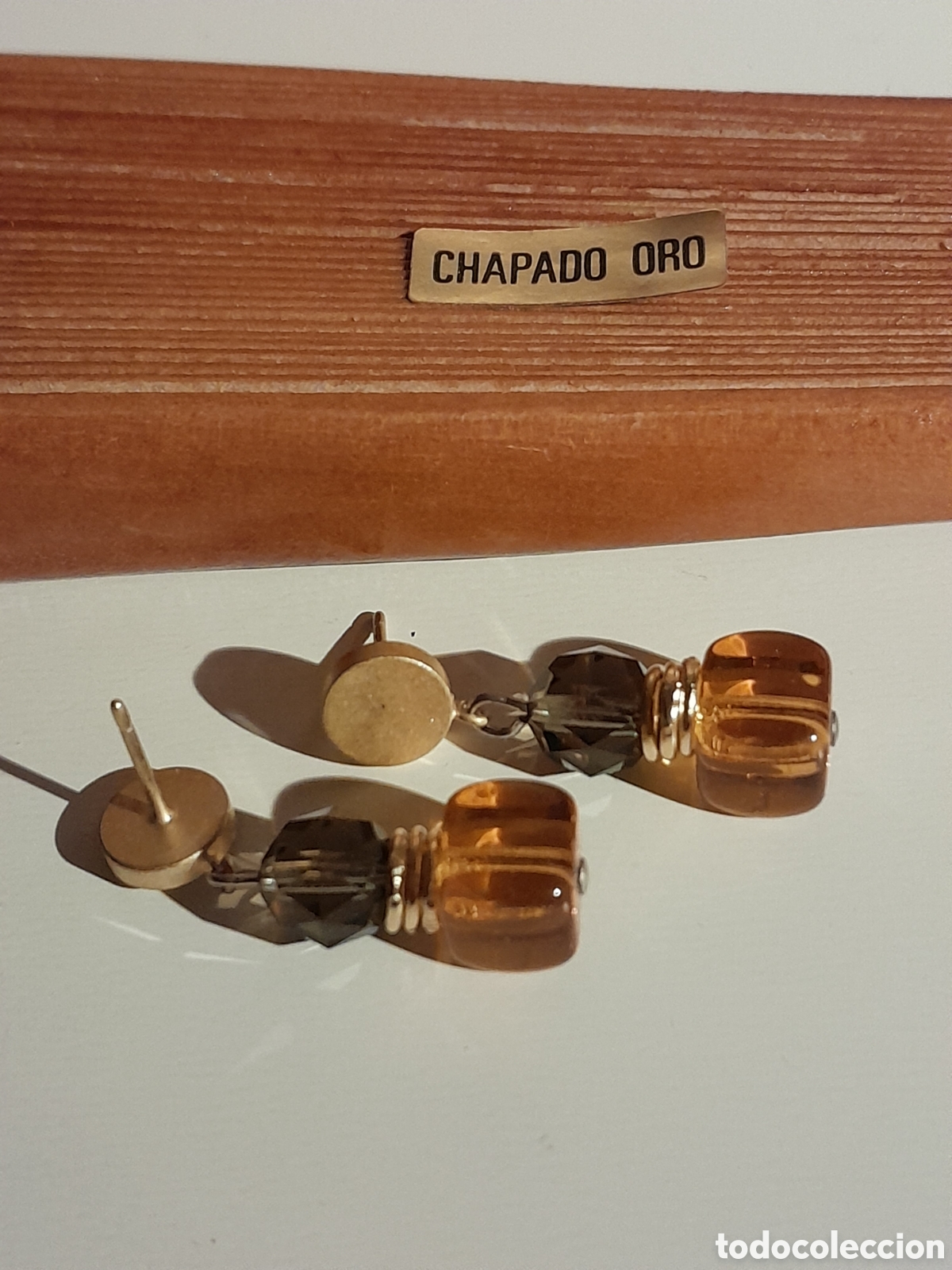 Joyeria: PENDIENTES DE CUBO DE CRISTAL DE SWAROVSKI - Foto 2