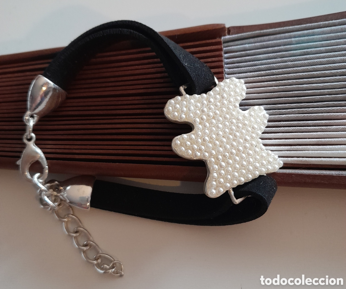 Joyeria: PULSERA CON OSITO DE PERLAS CON CADENA ADAPTABLE - Foto 1