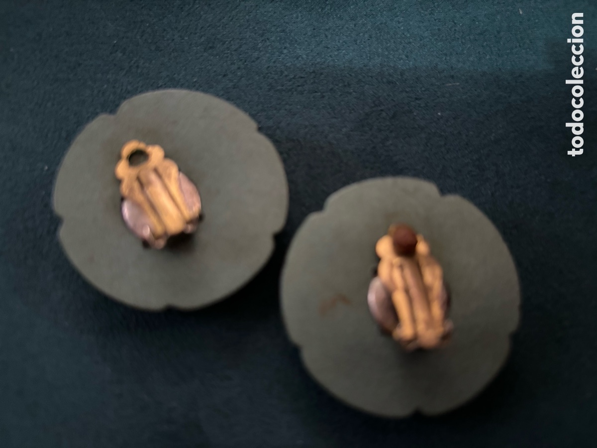 Joyeria: Pendientes vintage pl&aacute;stico - Foto 2