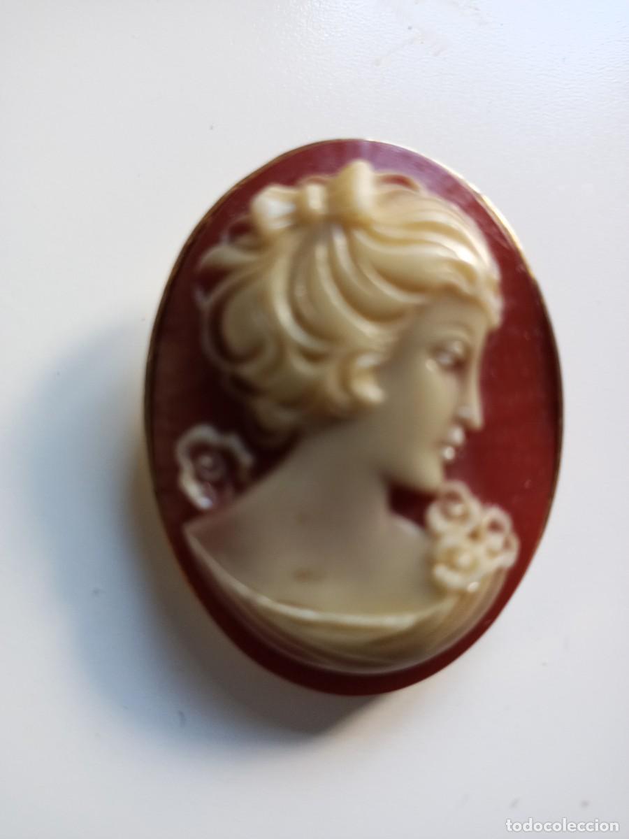 Joyeria: Broche camafeo de resina - Foto 2