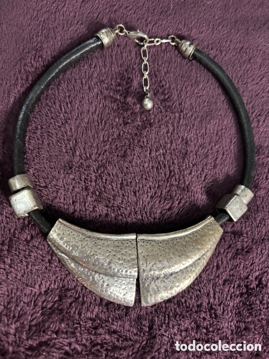 Joyeria: Gargantilla plateada vintage - Foto 1