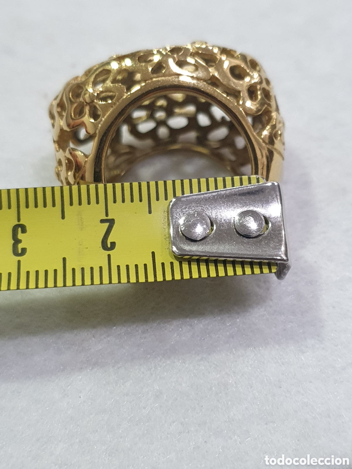 Joyeria: Anillo dorado. (L66) - Foto 3