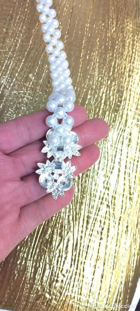 Joyeria: Bello Cinturon para mujer dise&ntilde;o perlas , El&aacute;stico, Nuevo - Foto 3