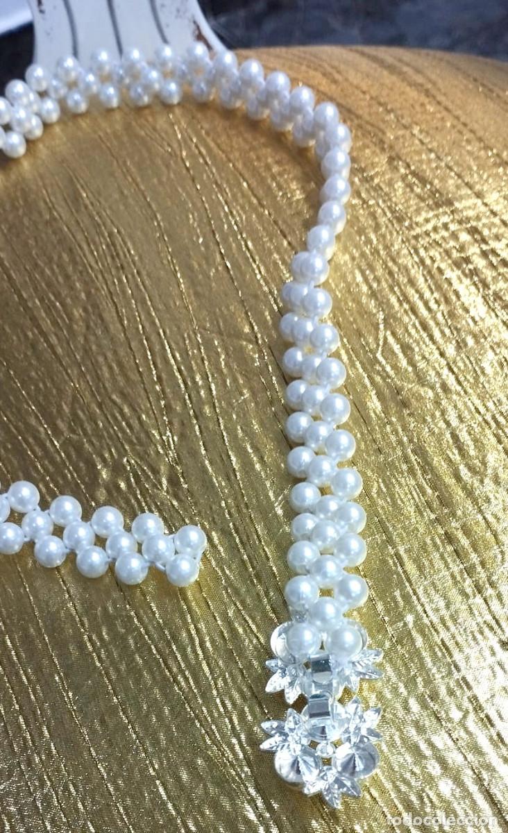 Joyeria: Bello Cinturon para mujer dise&ntilde;o perlas , El&aacute;stico, Nuevo - Foto 5