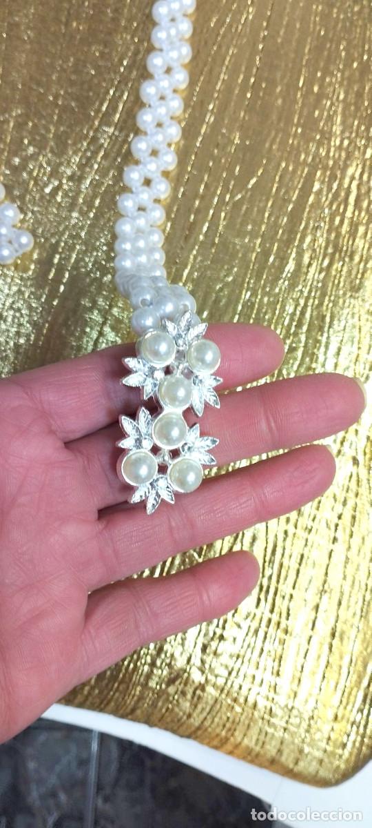 Joyeria: Bello Cinturon para mujer dise&ntilde;o perlas , El&aacute;stico, Nuevo - Foto 6