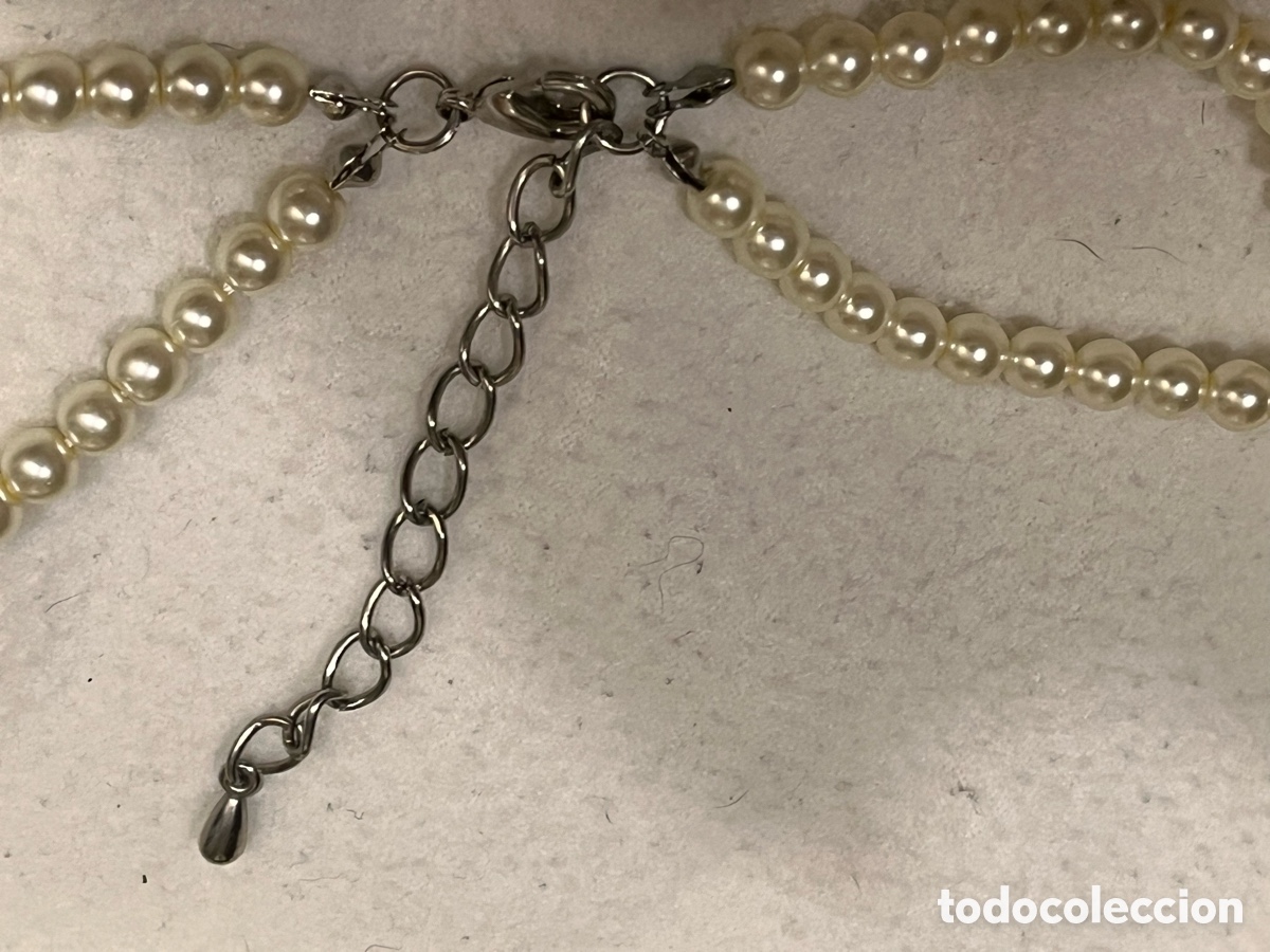 Joyeria: Collier de perles bicolores - Foto 3