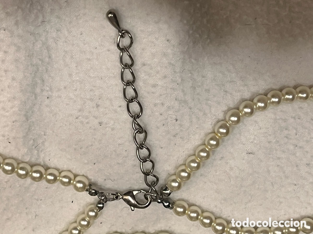 Joyeria: Collier de perles bicolores - Foto 4