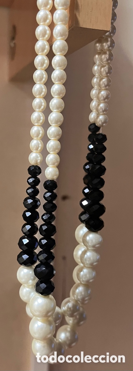 Joyeria: Collier de perles bicolores - Foto 7
