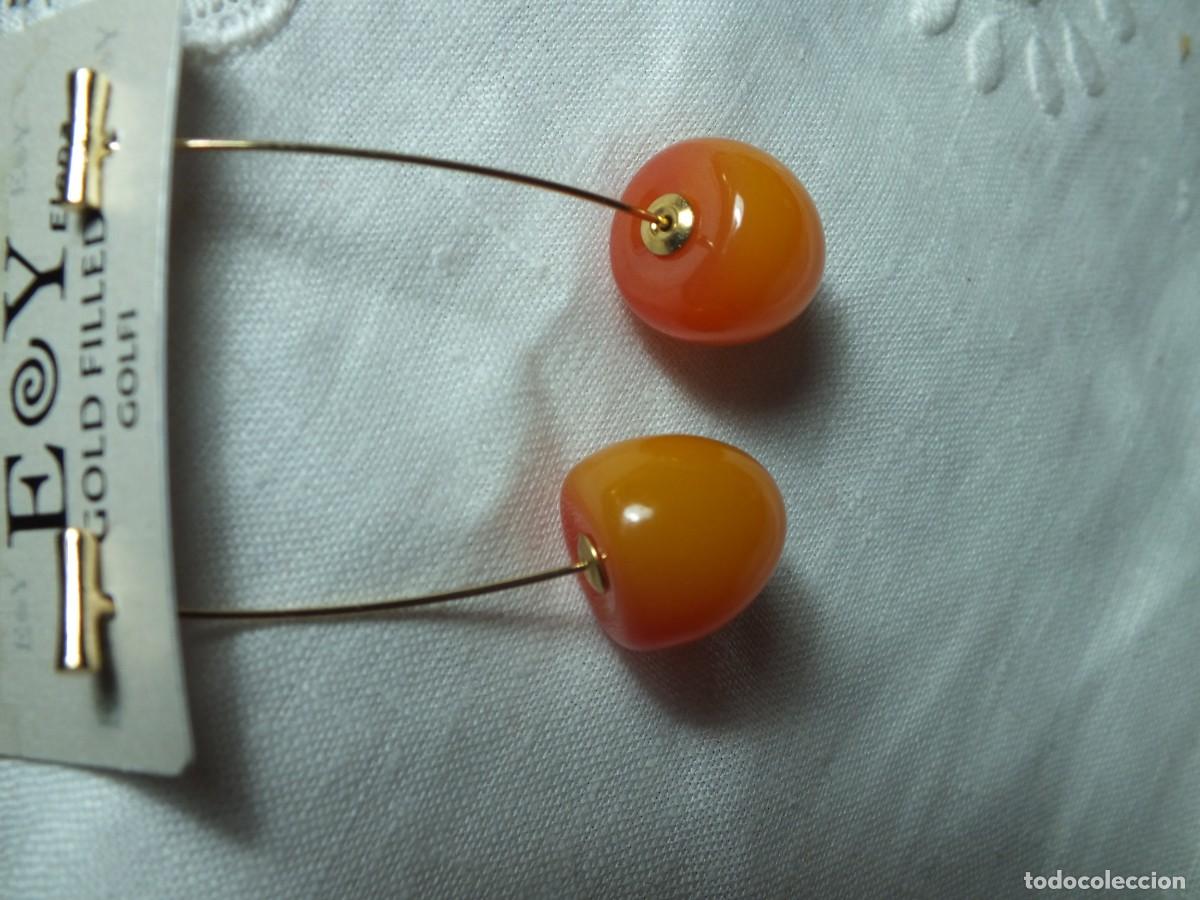 Joyeria: PENDIENTES DE ORIGINAL DISE&Ntilde;O DE CEREZAS - Foto 4