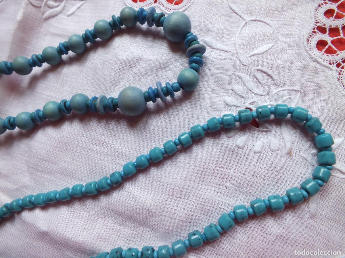 Joyeria: LOTE DOS COLLARES EN COLOR AZUL TURQUESA - Foto 1