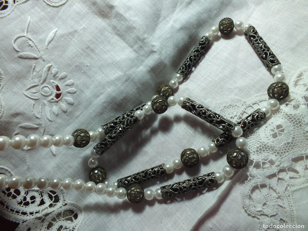 Joyeria: COLLAR DE BISUTERIA CON ABALORIOS MET&Aacute;LICOS - Foto 6