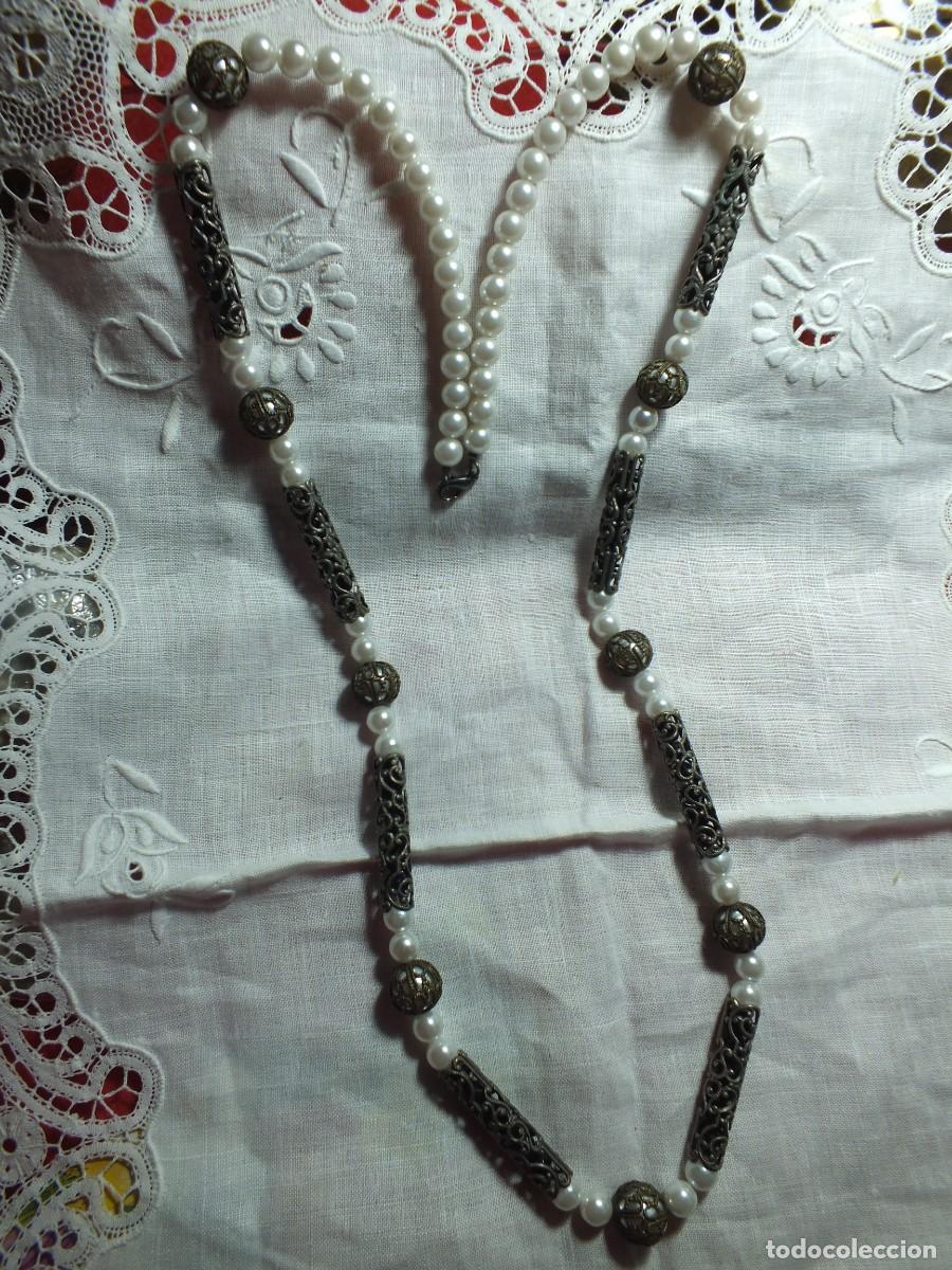 Joyeria: COLLAR DE BISUTERIA CON ABALORIOS MET&Aacute;LICOS - Foto 7
