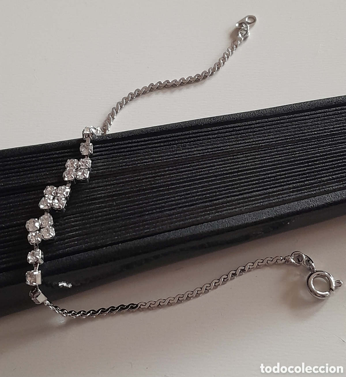 Joyeria: PULSERA DE STRASS RODIADA - Foto 4