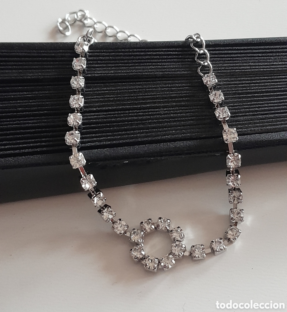 Joyeria: PULSERA DE STRASS RODIADA - Foto 4