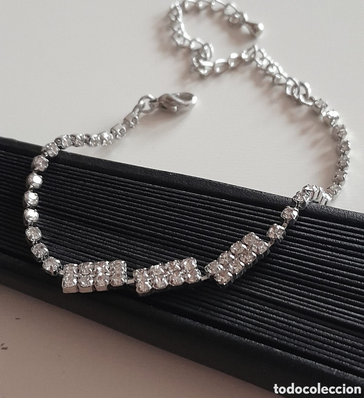 Joyeria: PULSERA DE STRASS RODIADA - Foto 4