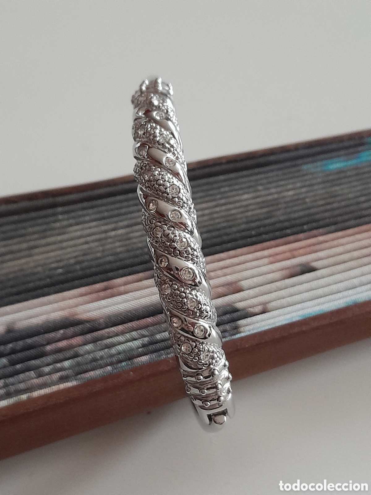 Joyeria: ESCLAVA ARTICULADA CON STRASS Y DOBLE CIERRE - Foto 7