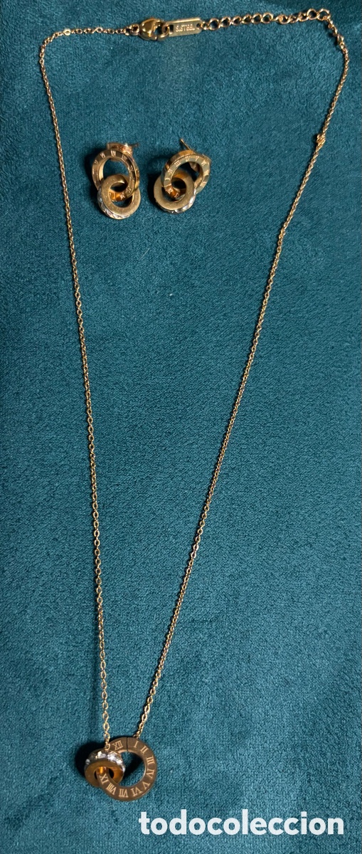 Joyeria: Conjunto de pendientes y collar - Foto 1