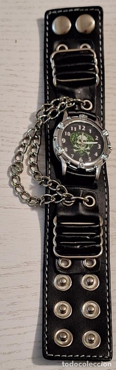 Joyeria: PULSERA CON RELOJ DE CALAVERA ( 22 X 4 cm.) - Foto 1