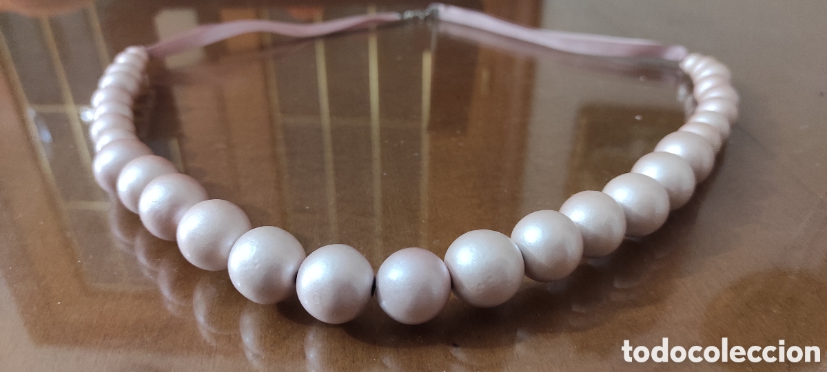 Joyeria: Collar de bolas, madera - Foto 2
