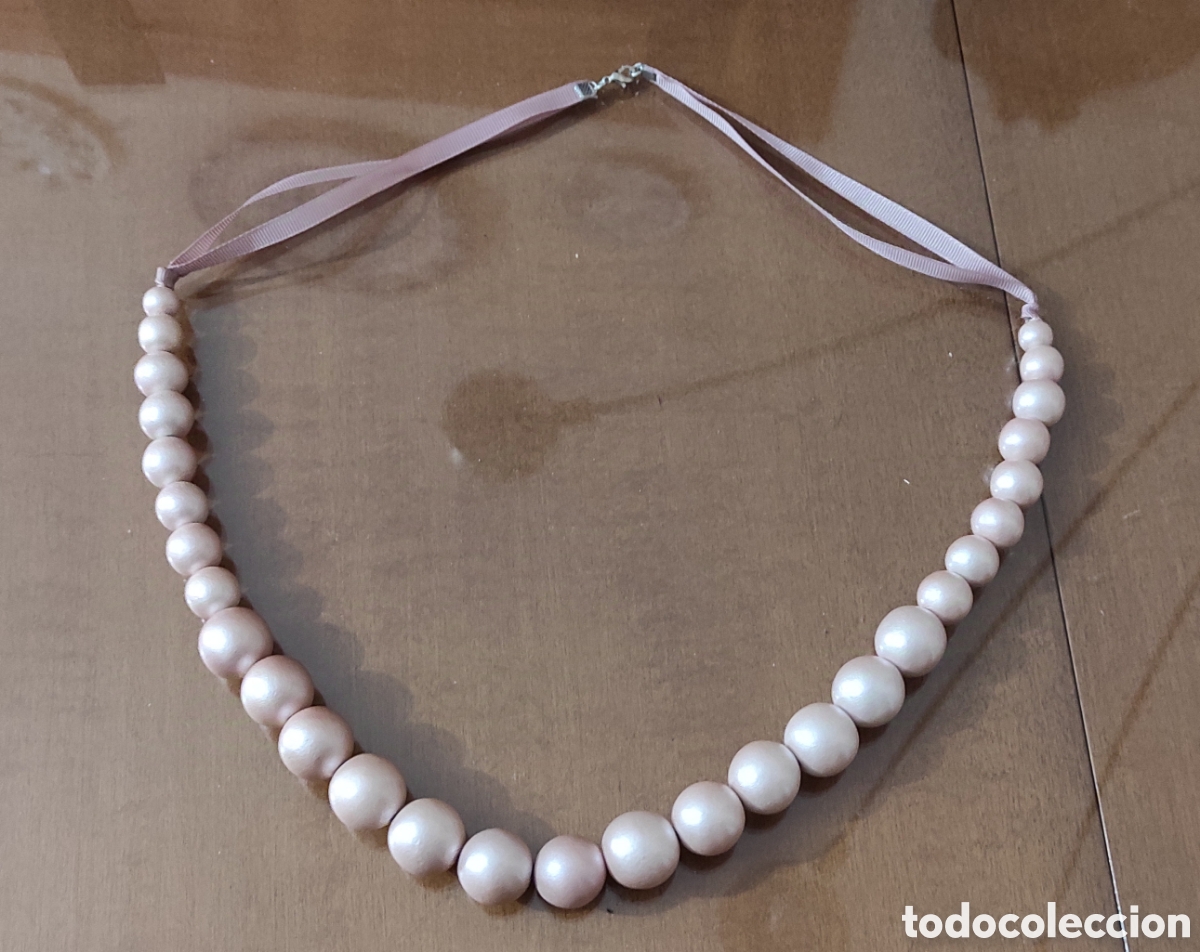 Joyeria: Collar de bolas, madera - Foto 1
