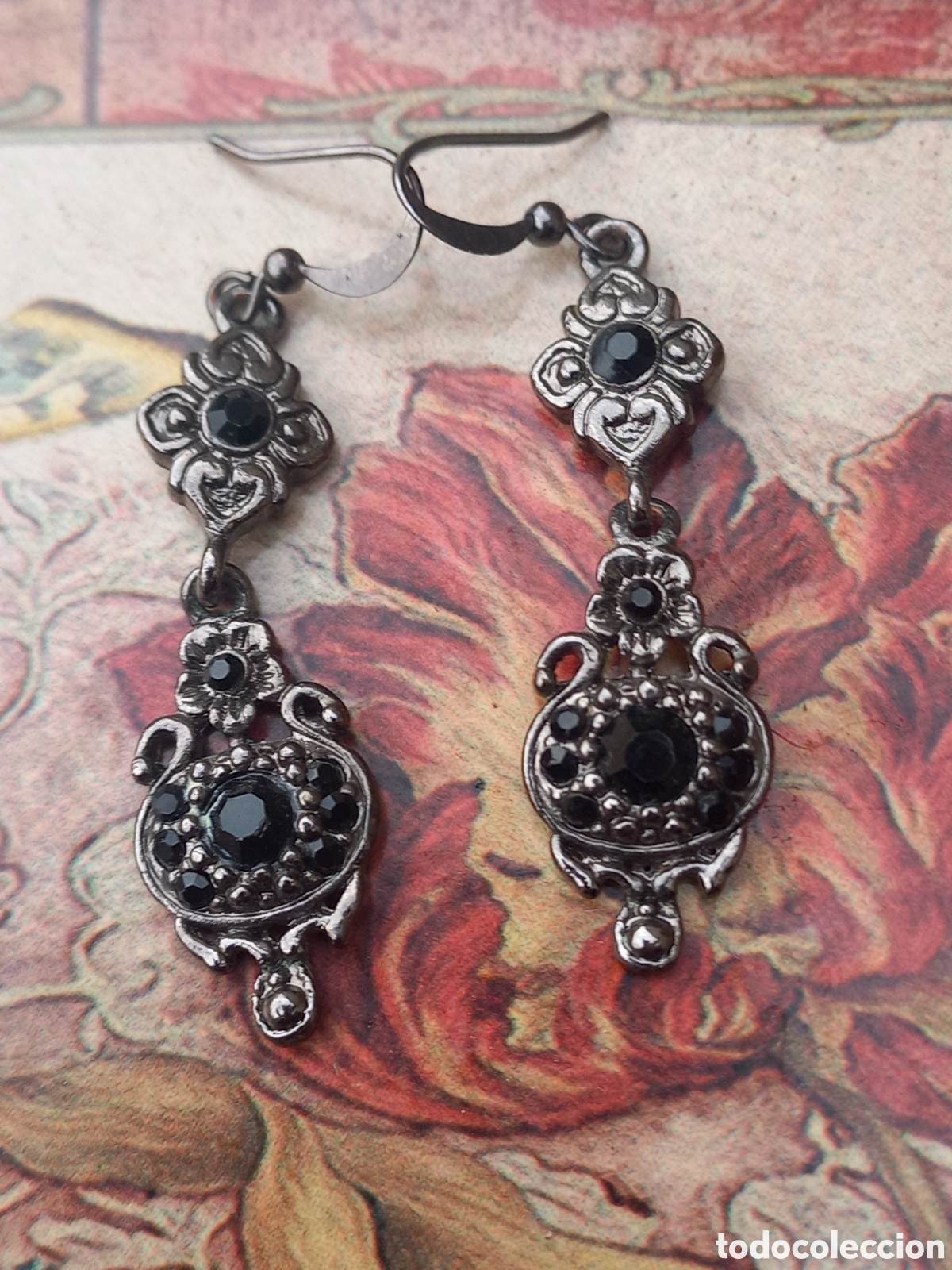 Joyeria: Pendientes vintage estilo cl&aacute;sico boho - Foto 3