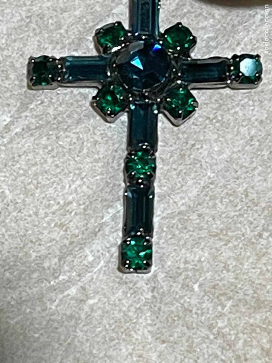Joyeria: Cruz con piedras de color - Foto 2