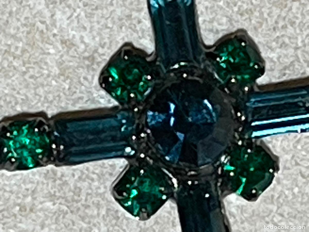 Joyeria: Cruz con piedras de color - Foto 3