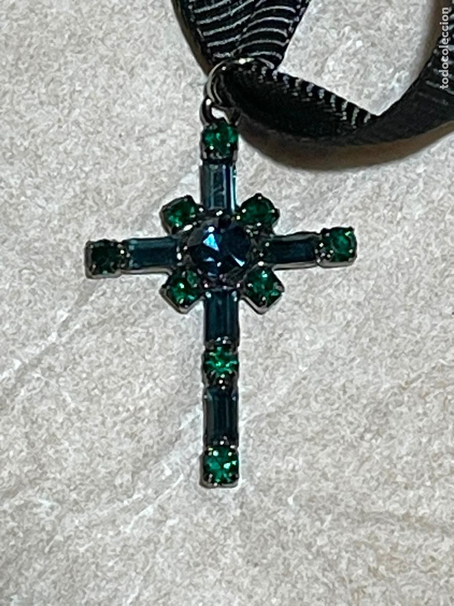 Joyeria: Cruz con piedras de color - Foto 1