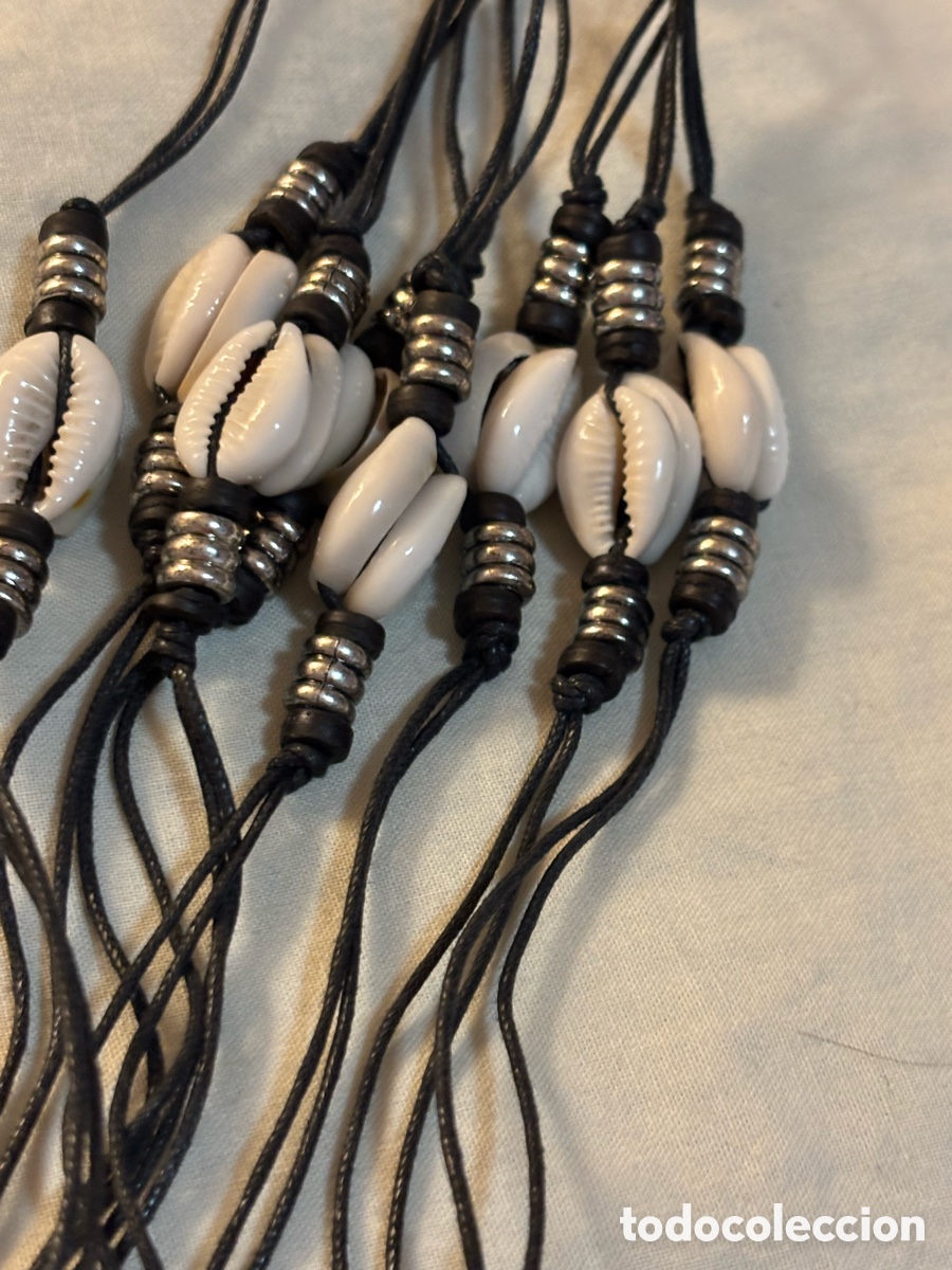 Joyeria: Lote de seis collares estilo hippy - Foto 5