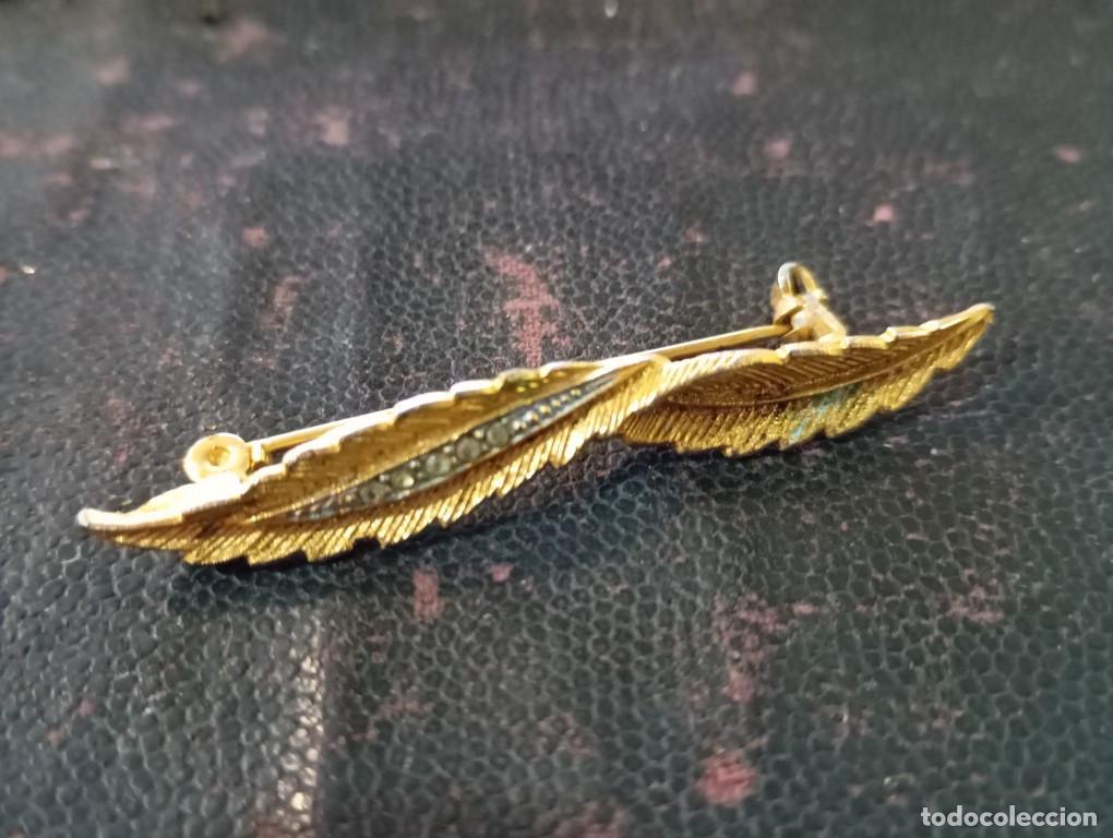 Joyeria: broche de bisuteria antigua - Foto 1