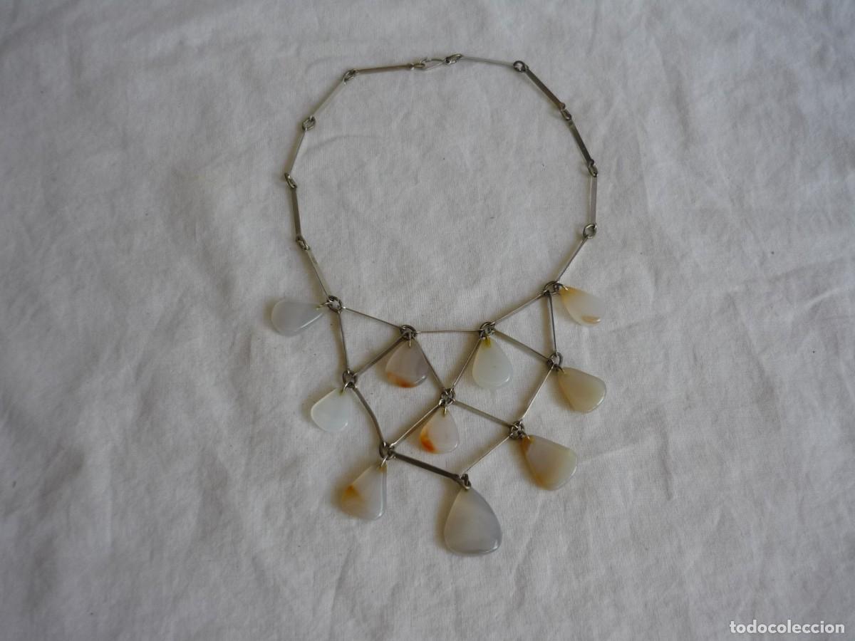 Joyeria: Gargantilla de l&aacute;grimas de cuarzo &aacute;gata - Foto 2