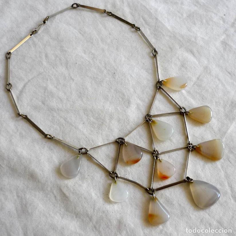 Joyeria: Gargantilla de l&aacute;grimas de cuarzo &aacute;gata - Foto 1