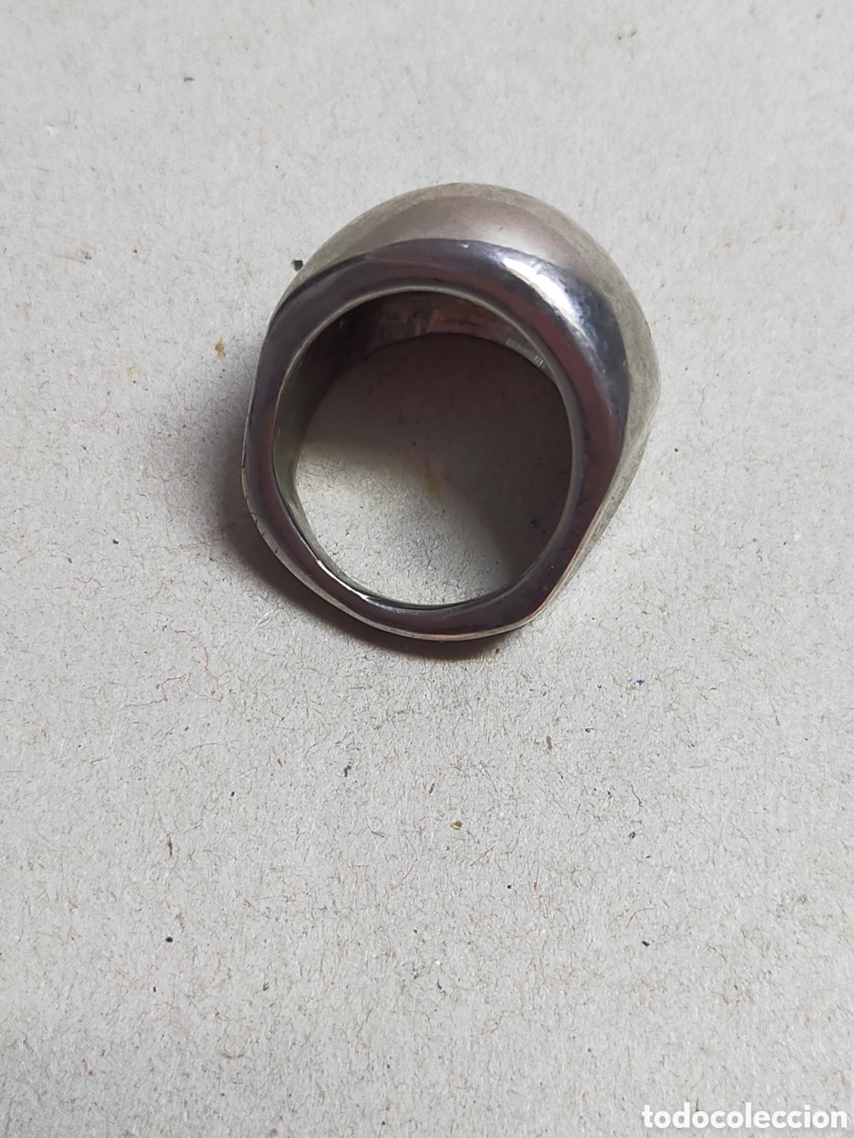 Joyeria: ANILLO DE METAL PLATEADO. - Foto 3