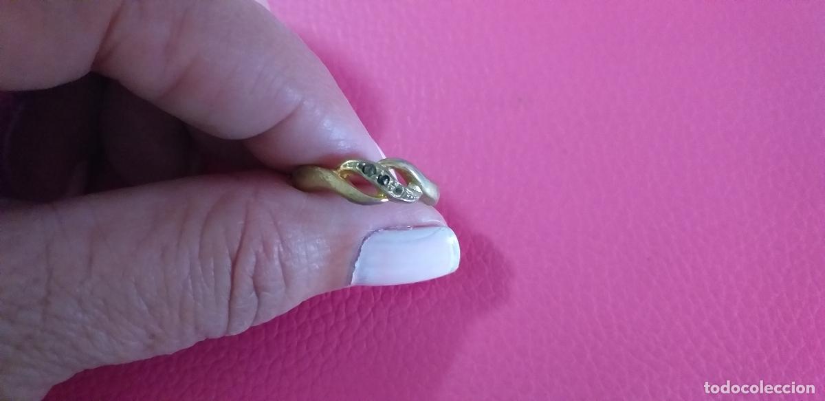 Joyeria: Anillo dorado. 2 cm de di&aacute;metro - Foto 1