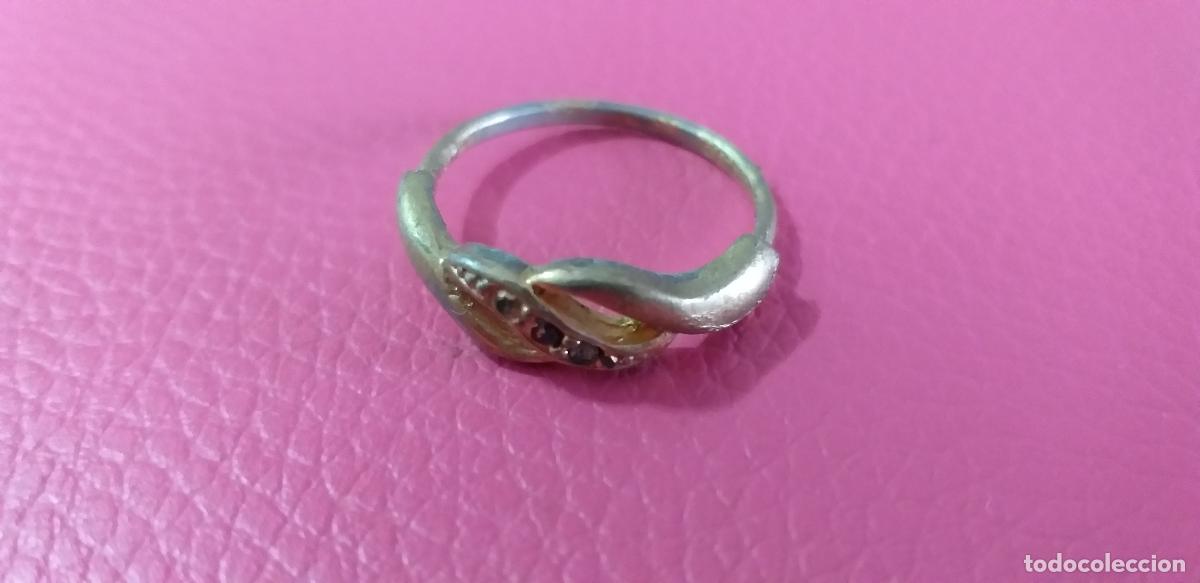 Joyeria: Anillo dorado. 2 cm de di&aacute;metro - Foto 2