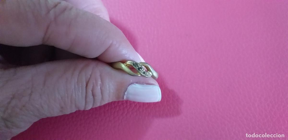 Joyeria: Anillo dorado. 2 cm de di&aacute;metro - Foto 5
