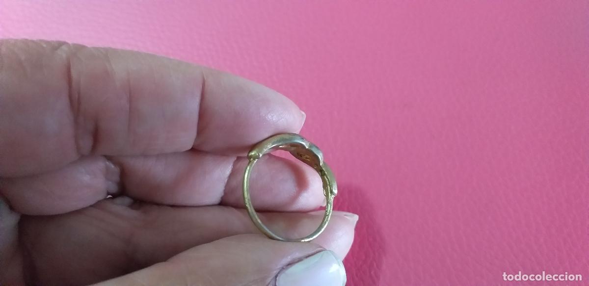 Joyeria: Anillo dorado. 2 cm de di&aacute;metro - Foto 7