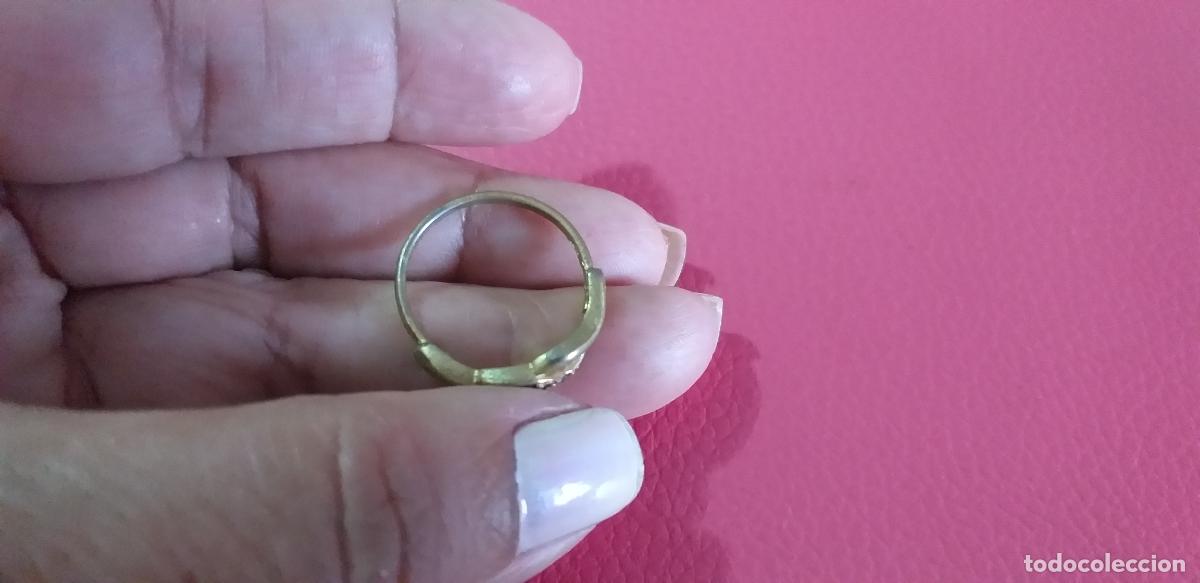 Joyeria: Anillo dorado. 2 cm de di&aacute;metro - Foto 8