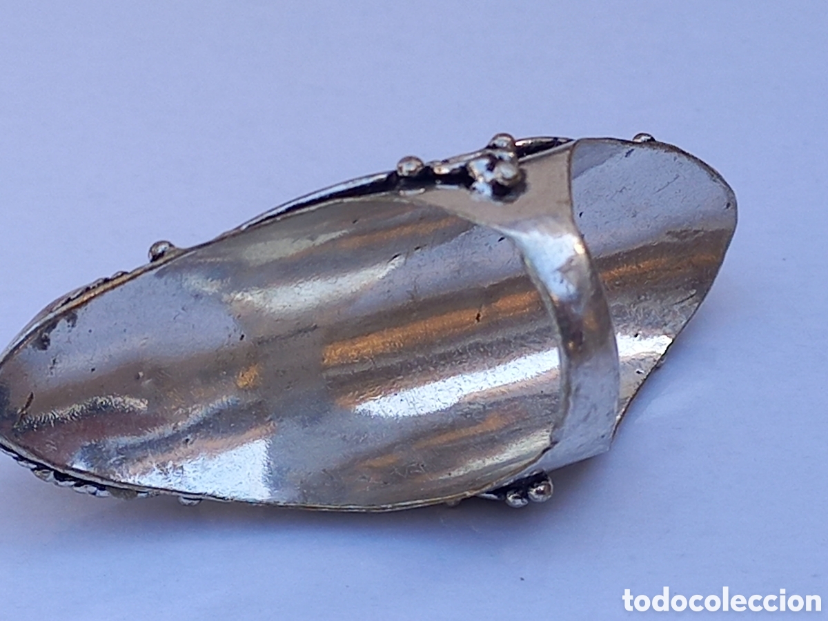 Joyeria: Bello anillo estilo &eacute;tnico tipo lanzadera - Foto 6