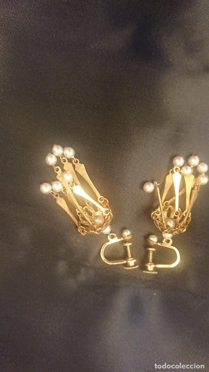 Joyeria: Pendientes antiguos, bisuteria - Foto 2