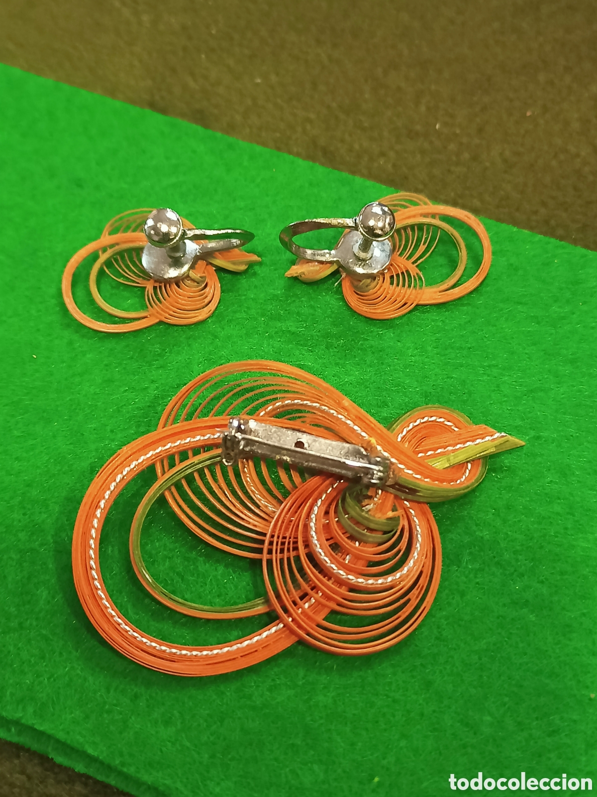 Joyeria: Conjunto de broche y pendientes. REF-1234 - Foto 2
