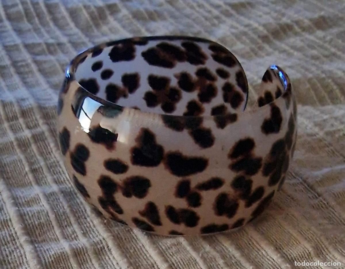 Joyeria: brazalete abierto animal print - Foto 1