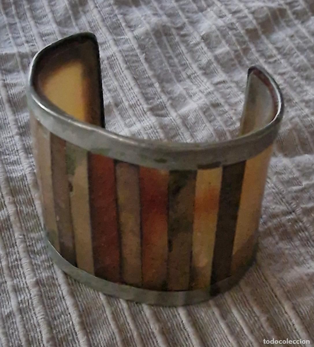 Joyeria: brazalete metal y anacarado - Foto 1