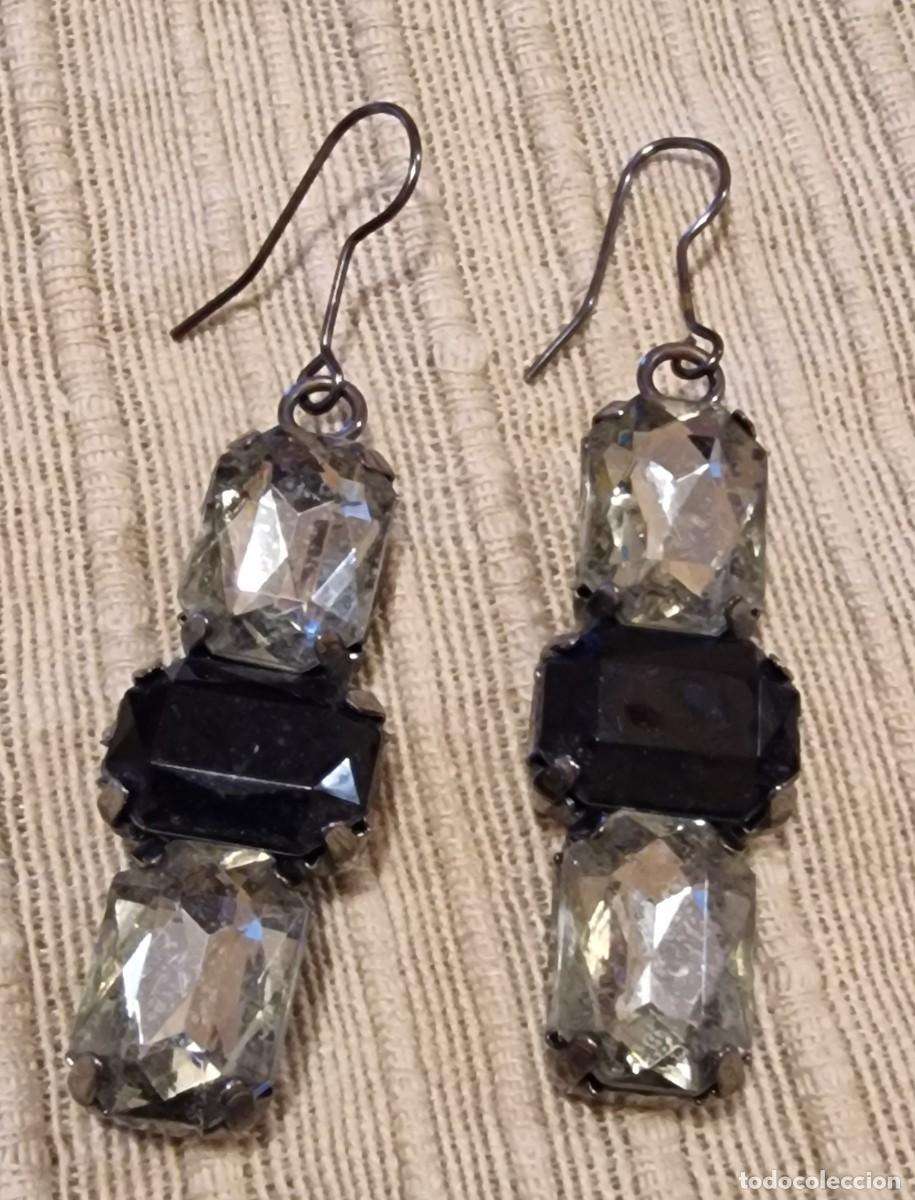 Joyeria: pendientes con piedras rectangulo - Foto 1