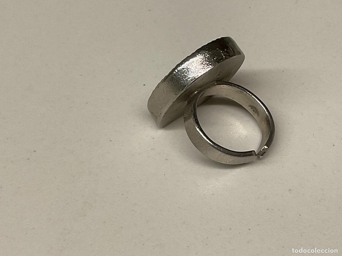 Joyeria: Anillo de metal con espiral - Foto 4