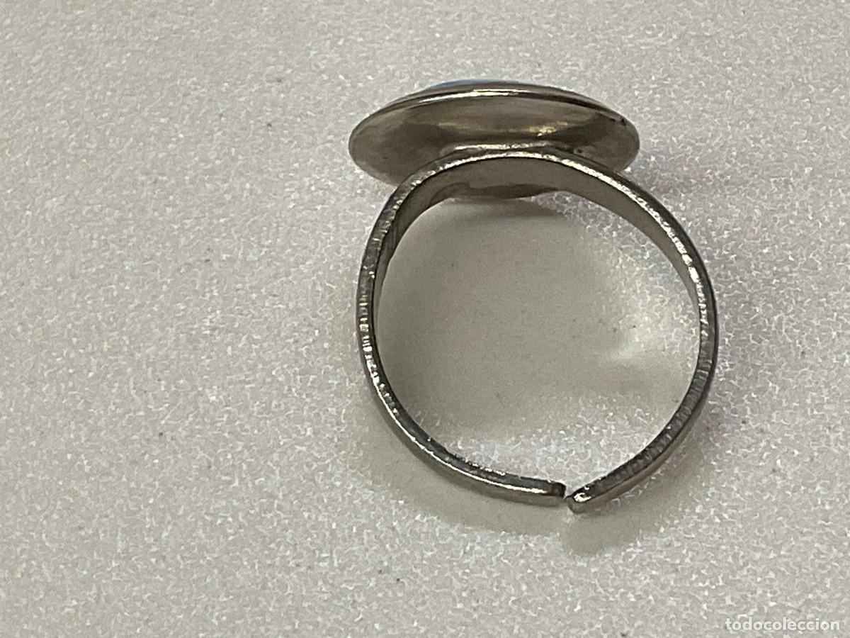 Joyeria: Anillo vintage de metal y esmalte - Foto 2