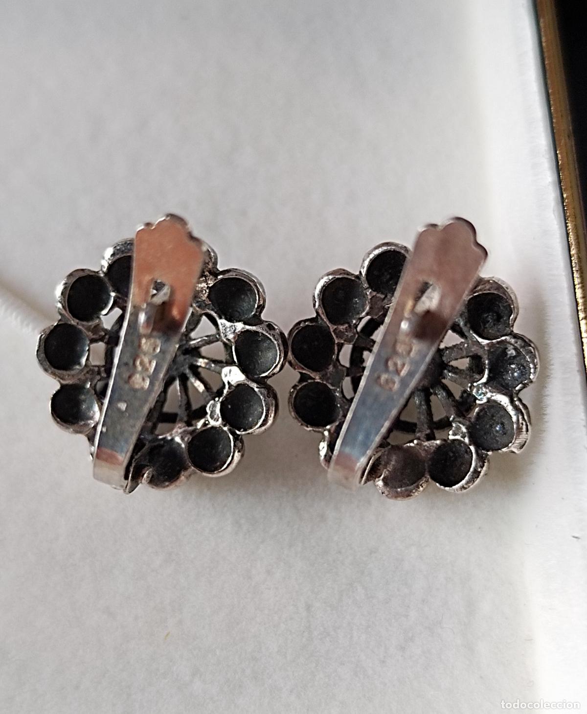 Joyeria: Pendientes charros de plata de ley, peque&ntilde;os. - Foto 7