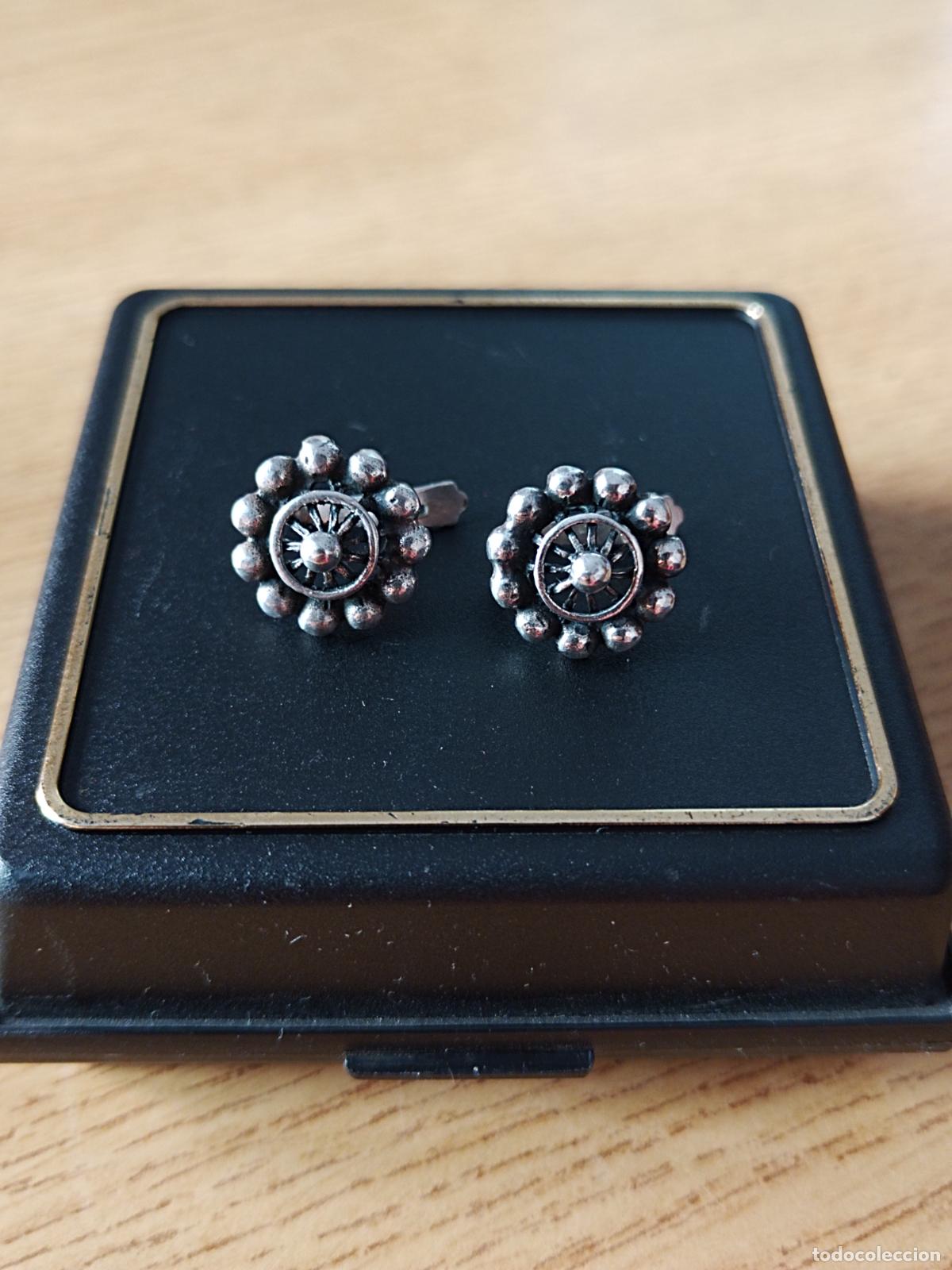 Joyeria: Pendientes charros de plata de ley, peque&ntilde;os. - Foto 8